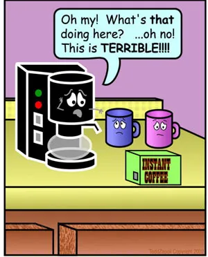 instant coffee