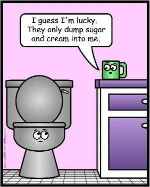 dump sugar