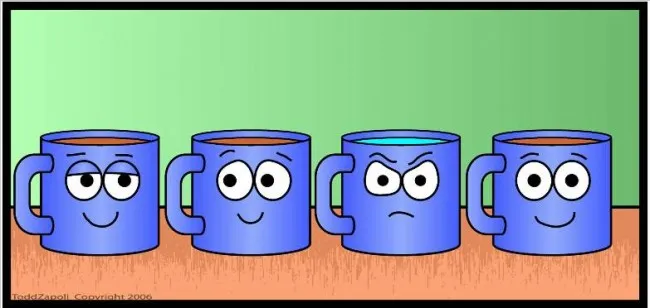 angry water mug