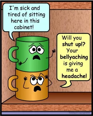 sick and tired
