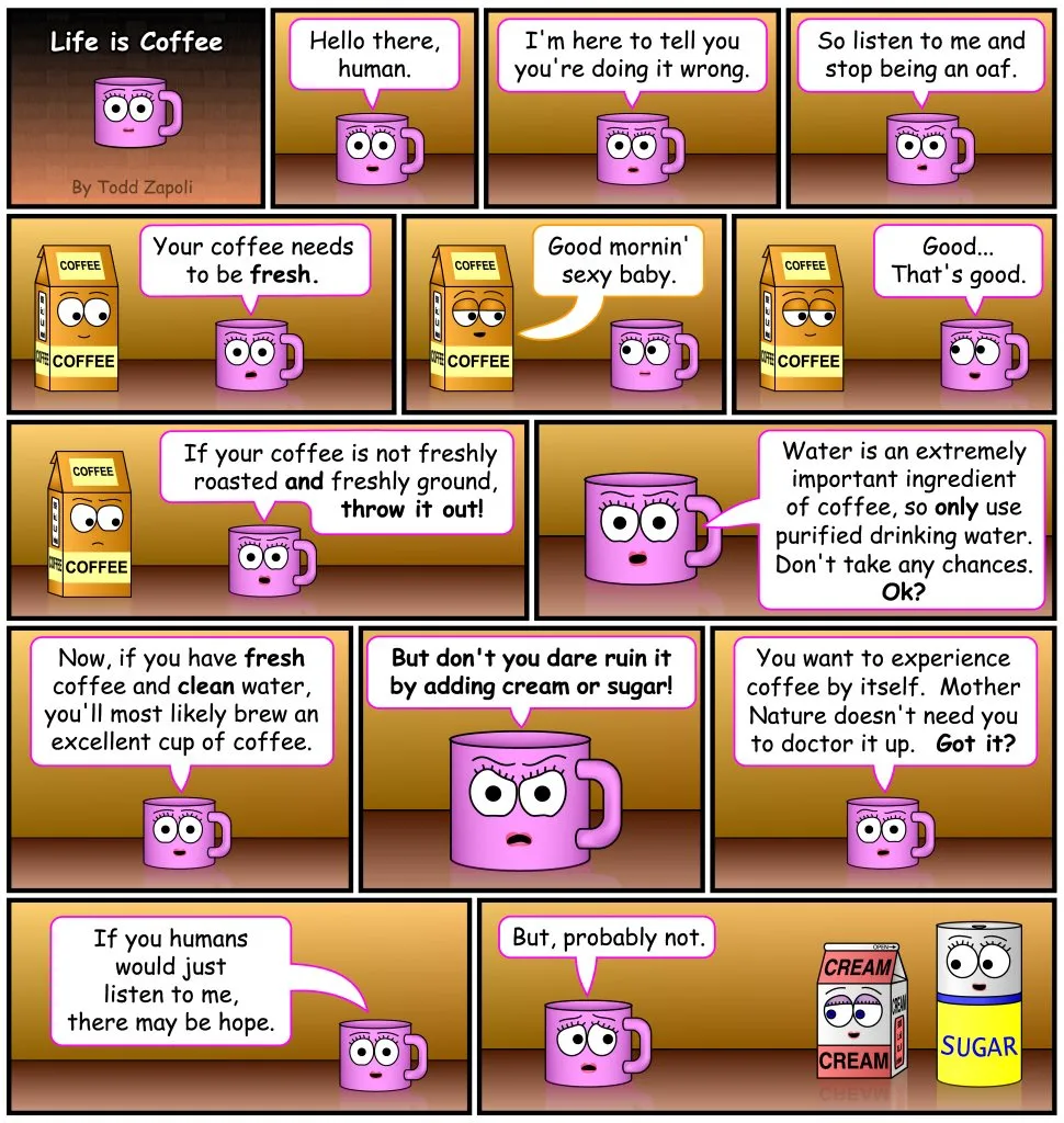 Errors of your ways Comic