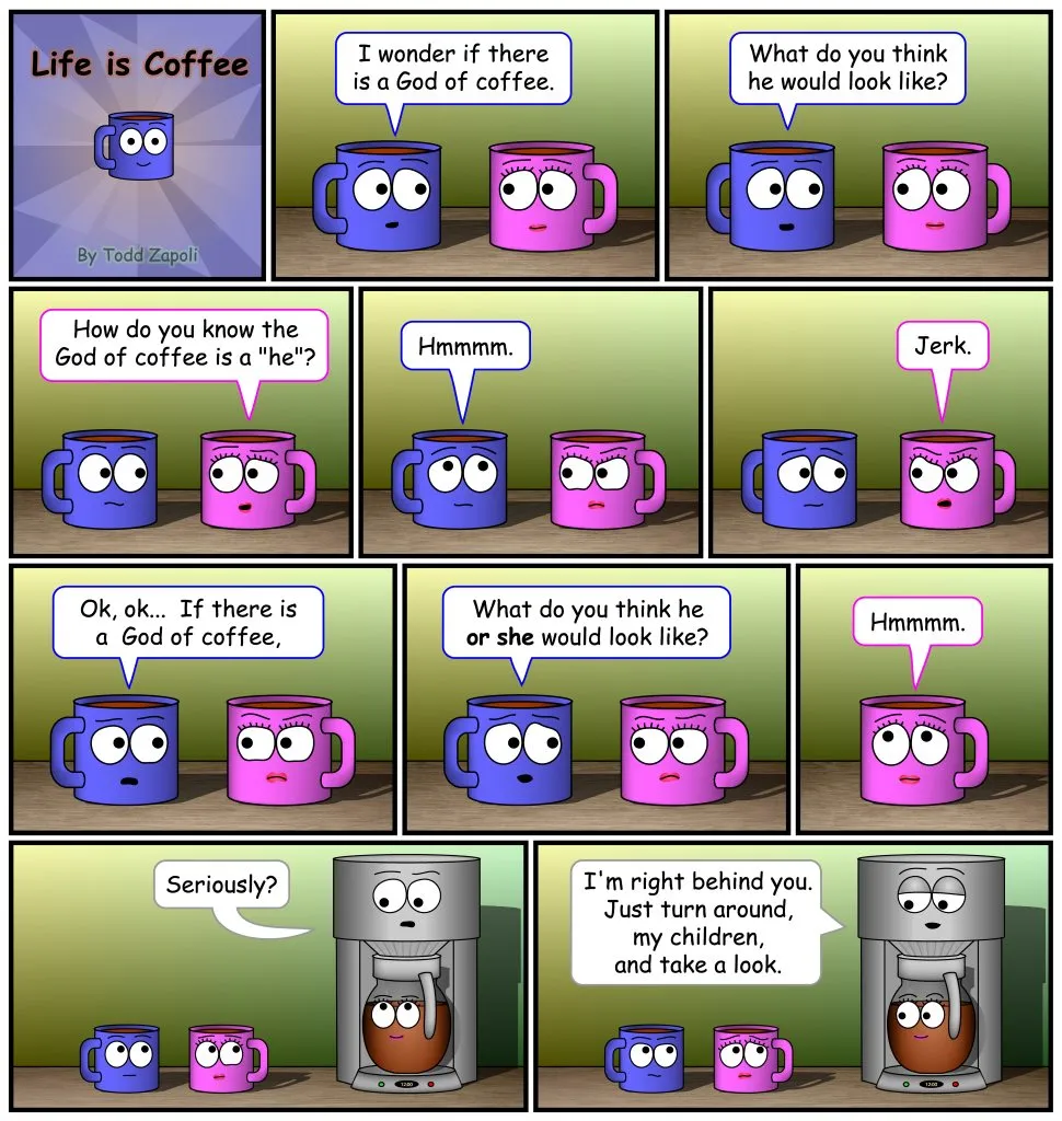 God of Coffee - Comic