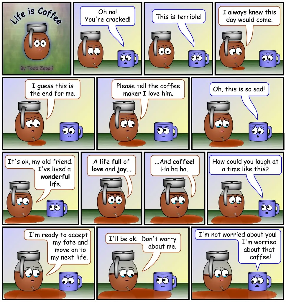 I&#x27;m worried about that coffee