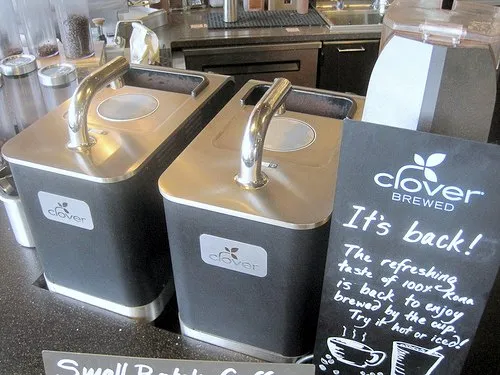 2 Clover Coffee Machines