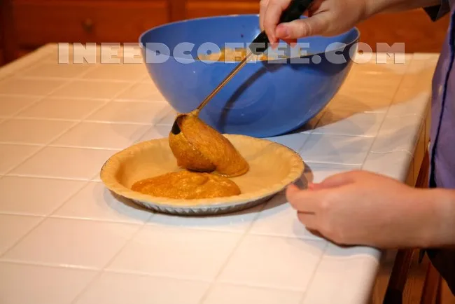 fill pie crusts