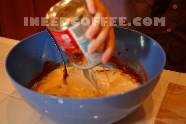 pour into bowl