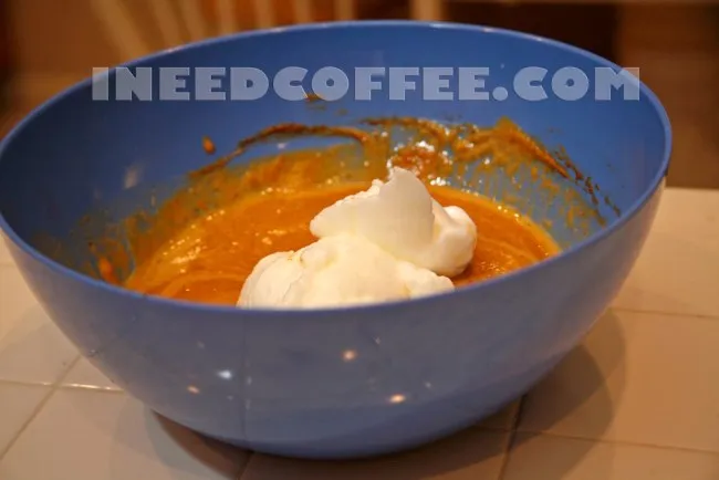 fold egg whites