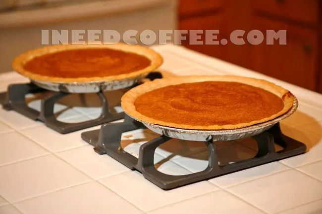 espresso pumpkin pie