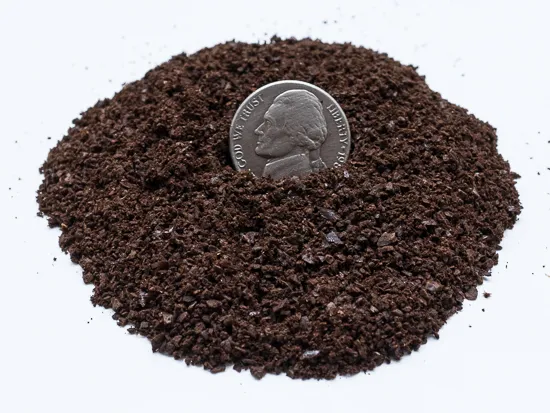 medium coarse coffee grind by US Nickel 