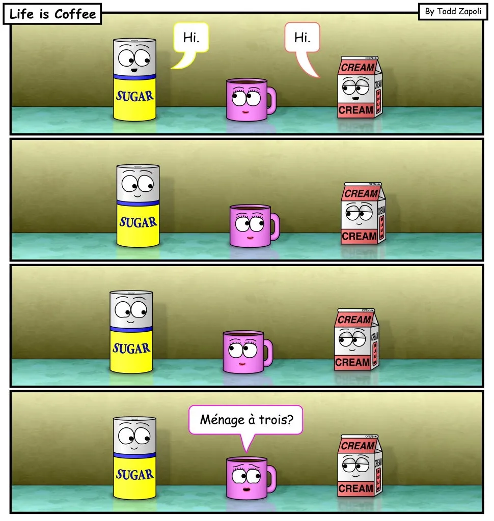 Menage a trois Comic