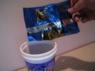 add coffee packet