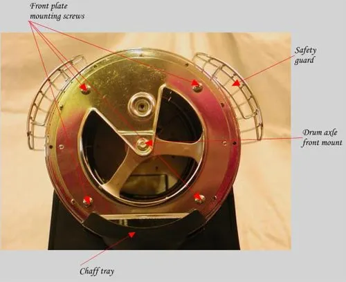 Front View of Hottop Coffee Roaster
