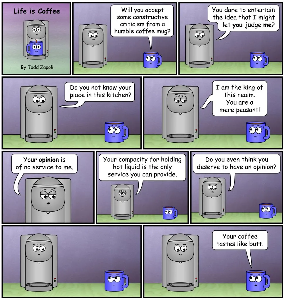 Humble Coffee Mug - Comic