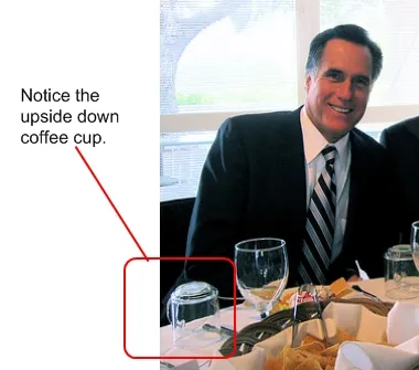 Mitt Romney coffee