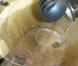 Coffee blooming
