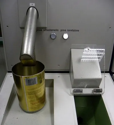 Quality Control Machine Inside Computer Trailer