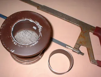 saw chaff collector
