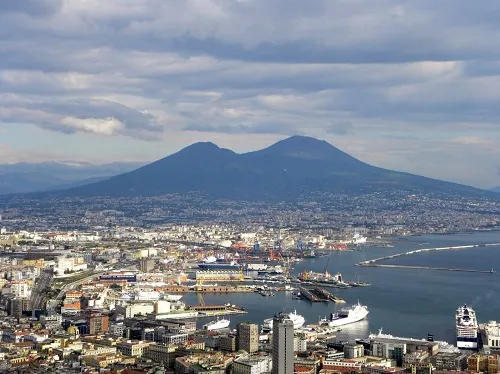 Naples and Mount Vesuvius