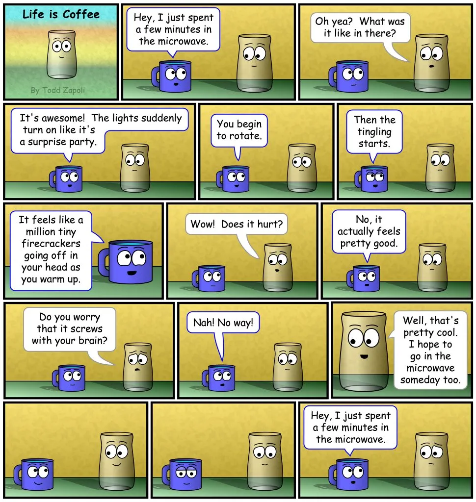 Coffee Comic - A Million Firecrackers