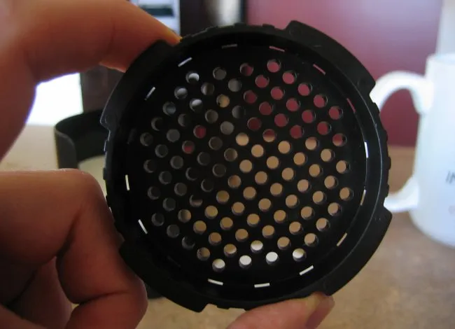aeropress empty black cap for filter