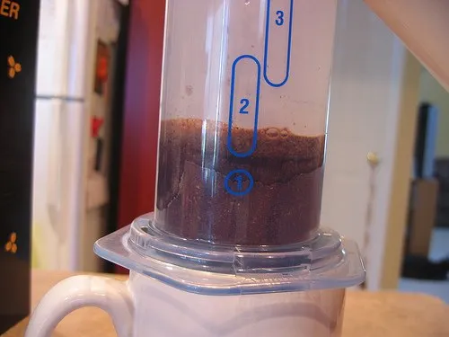 AeroPress steep