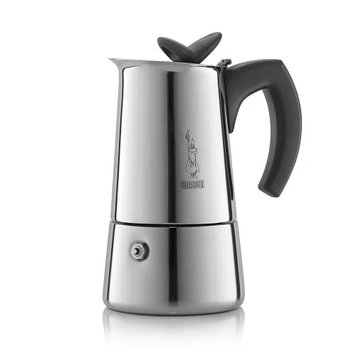 Bialetti Stainless Steel Espresso Moka Pot