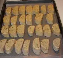 biscotti on tray