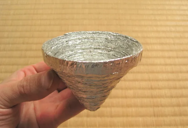 Push DIY filter into cone