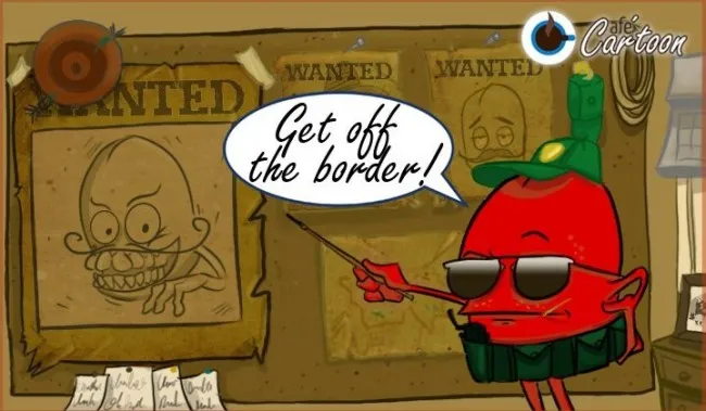 cafe-cartoon-border