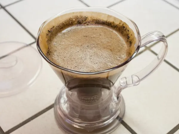 Clever Coffee brewing