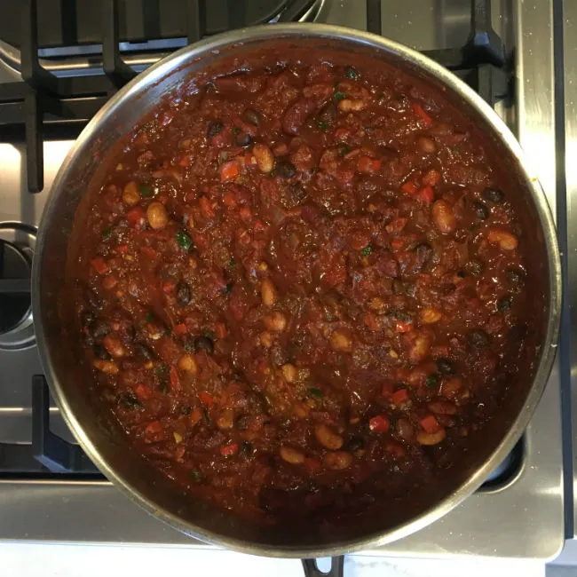 chili cooking