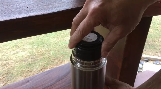 close the flask