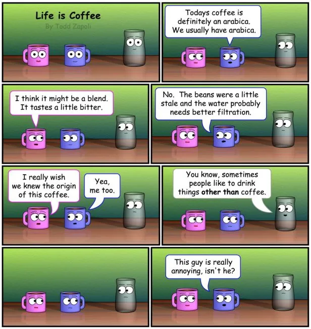 coffee talk coffee comic