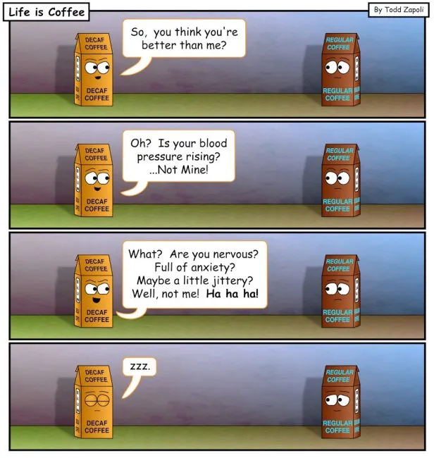Decaf vs Caf
