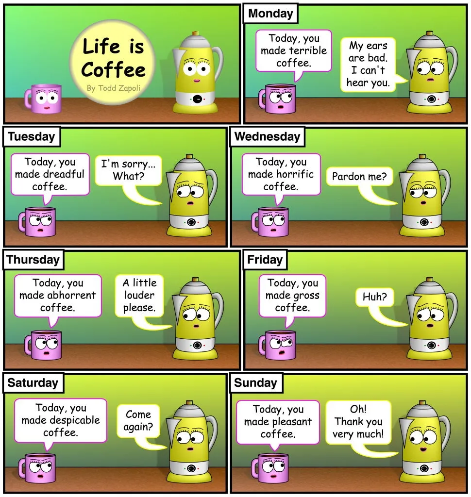 Selective Hearing Comic