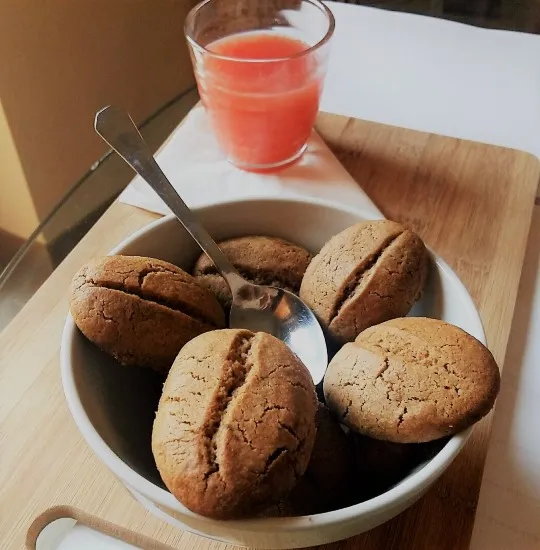 Coffee Bean Cookies Serve