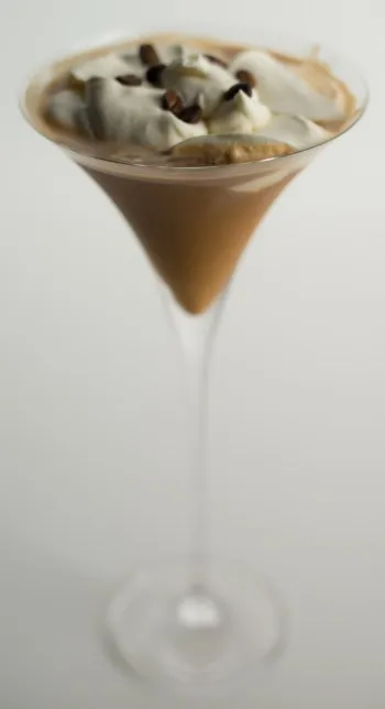 Coffee Martini with Creme de cacao