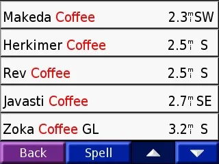 coffee GPS