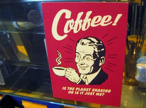 coffee planet shaking