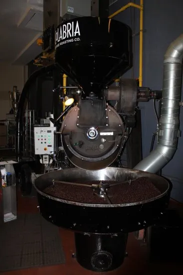 Coffee roaster cooling