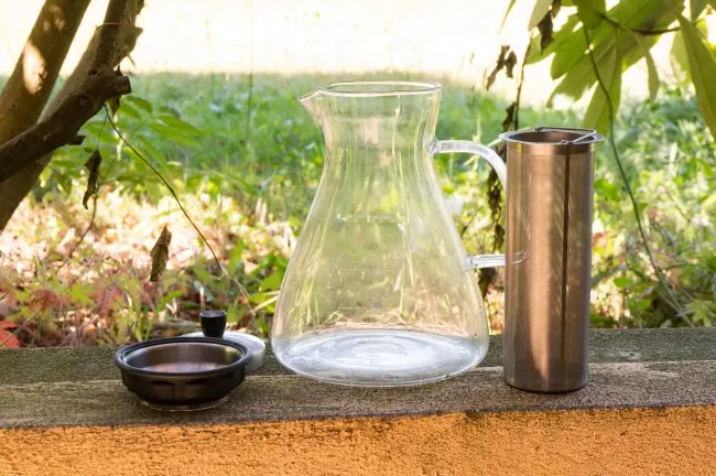 Alkani Cold Coffee Brewer setup