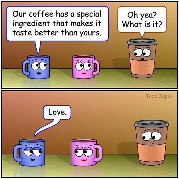 Love Ingredient (Coffee Comic)