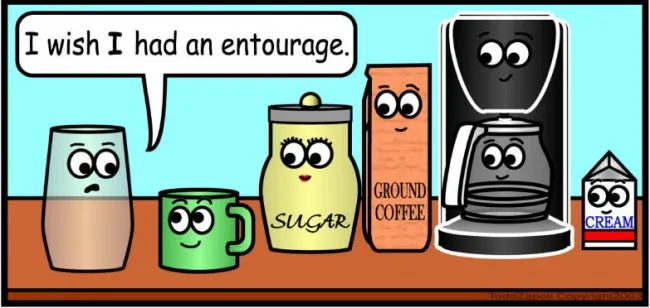 comic entourage