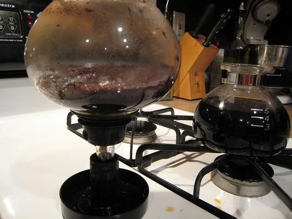 cool and remove top chamber