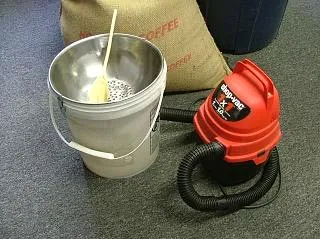 Cooling Coffee Bean Setup