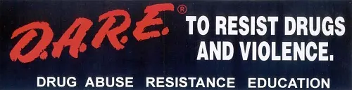 DARE sticker