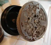dirty french press filter