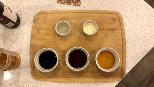 Double Bourbon Ingredients Setup