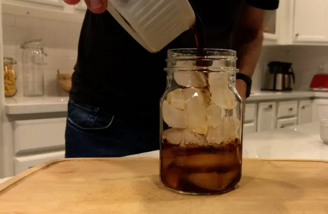 Add Coffee over Ice