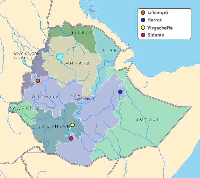 Ethiopia Map